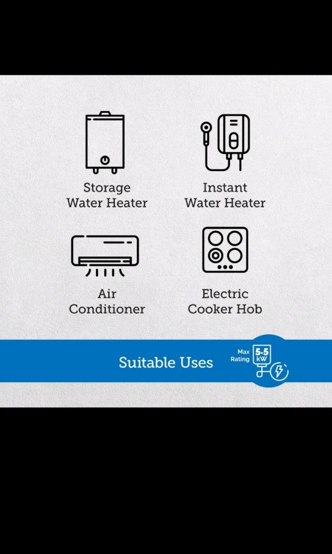 CENTON Water Heater Connector Line Fault Indicator, TV & Home