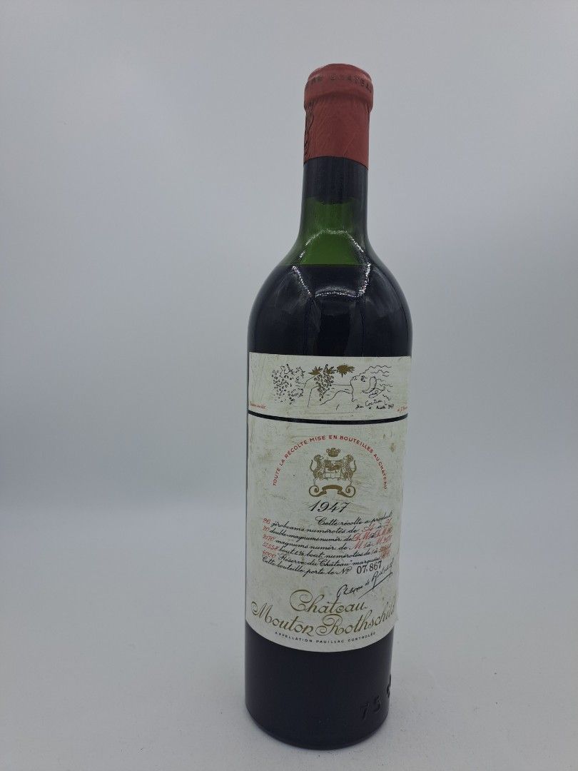 10 étiquettes marquantes de Château Mouton Rothschild