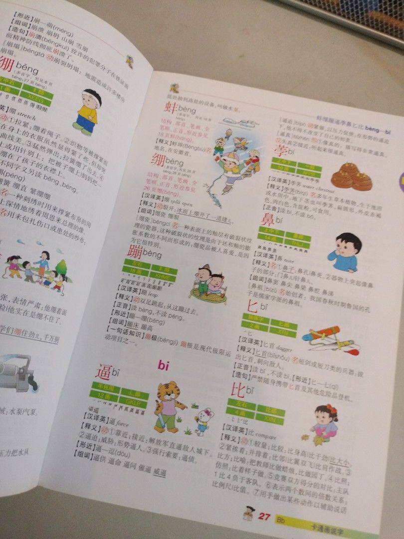 CHINESE ENGLISH PINYIN DICTIONARY visual data 3