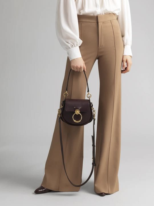 Chloe small tess bag Color black raisin Carousell