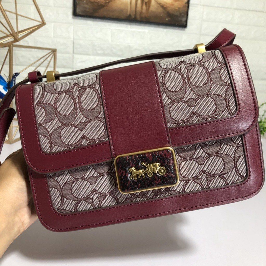 Coach Alie Shoulder Crossbody Bag, Women's Fashion, Bags Wallets