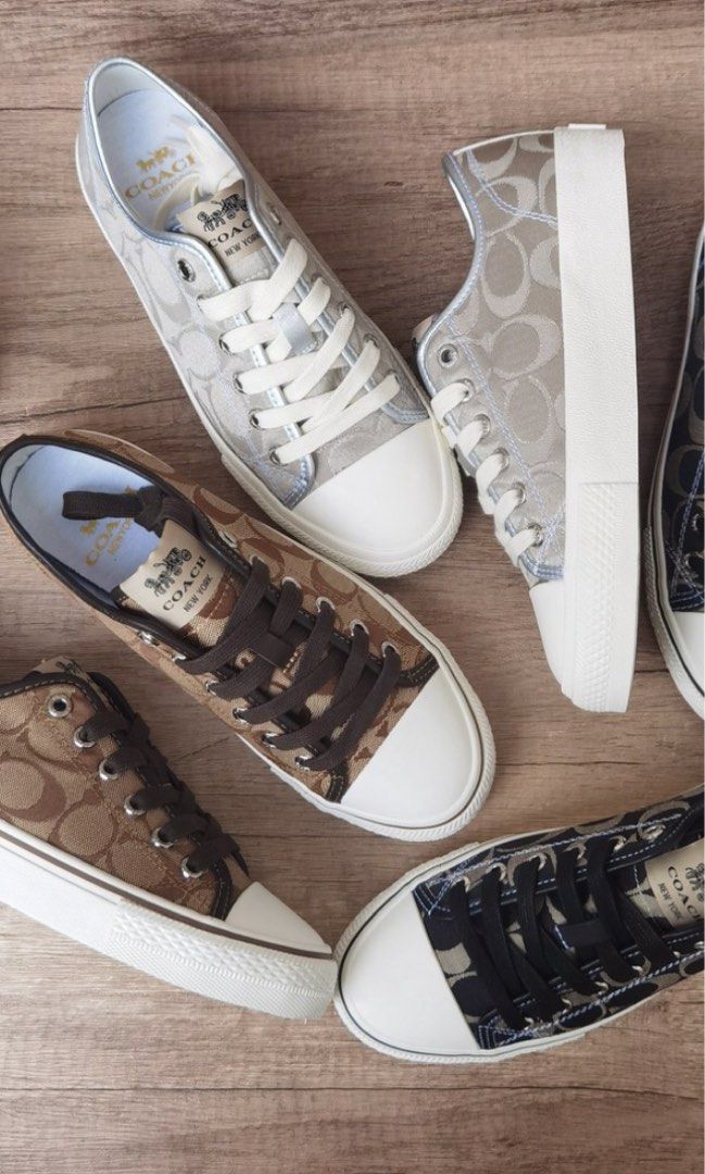 Coach new sale york sneakers