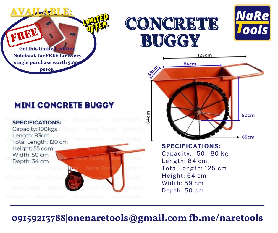 CONCRETE BUGGY / MINI CONCRETE BUGGY, Commercial & Industrial