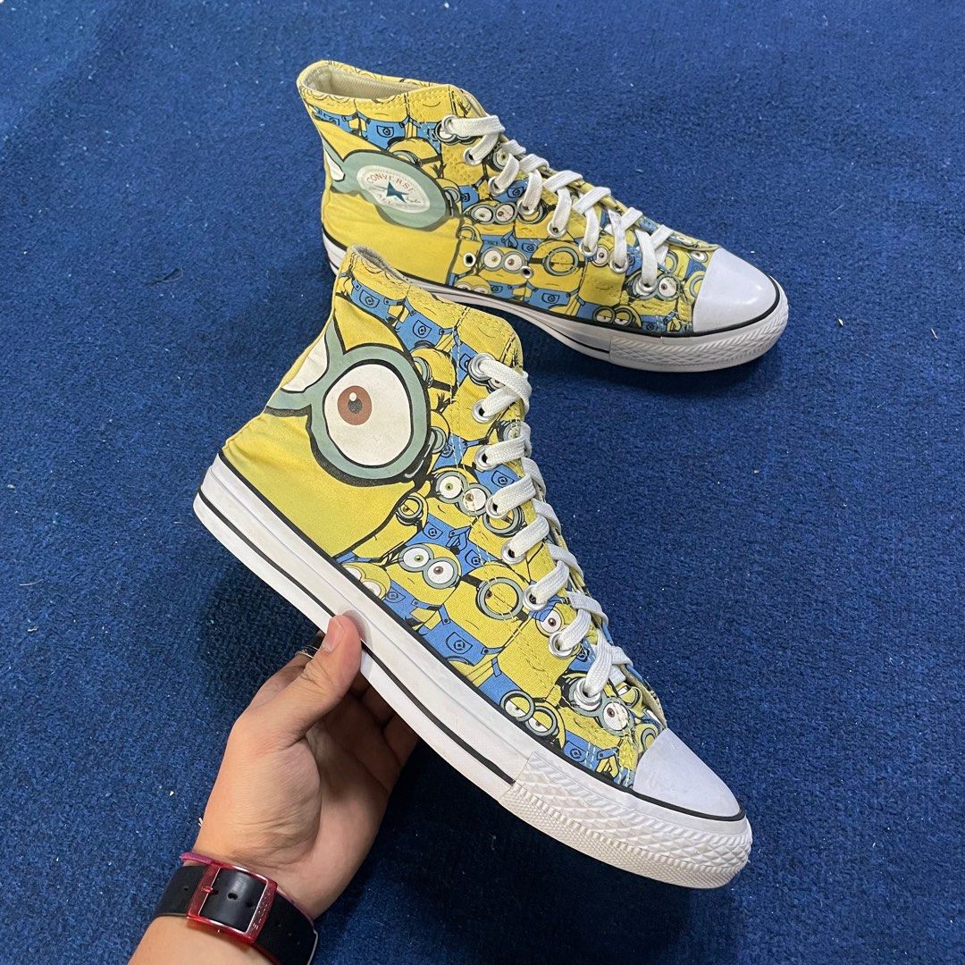 Converse minion high tops outlet