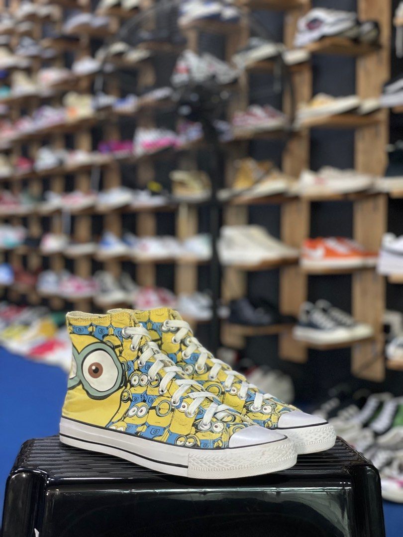 Converse Chuck Taylor x Minion Men s Fashion Footwear Sneakers