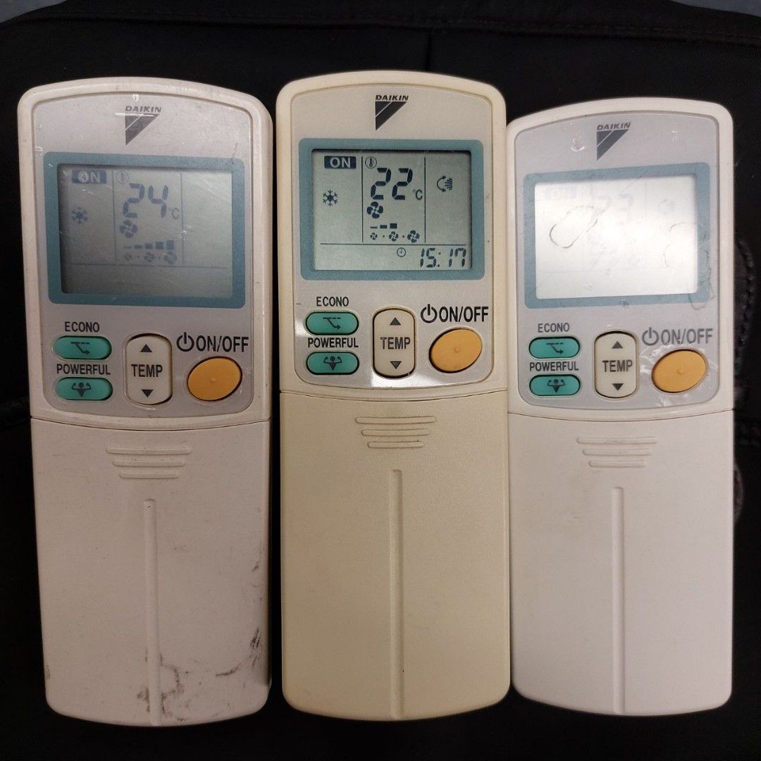 Daikin Aircon Remote Control - ARC433B47 Original, TV & Home Appliances ...