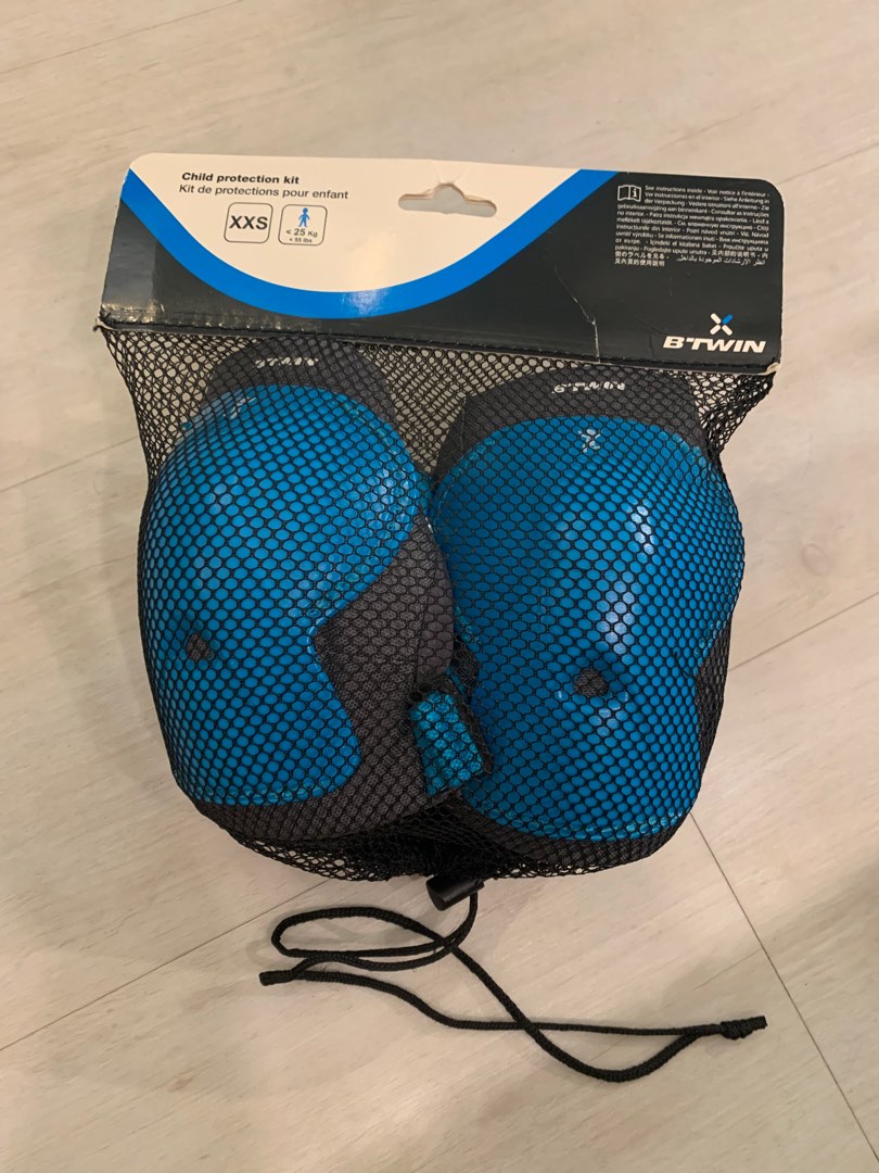 Decathlon BTWIN Elbow and Knee Guard Bike Protection for Children Size