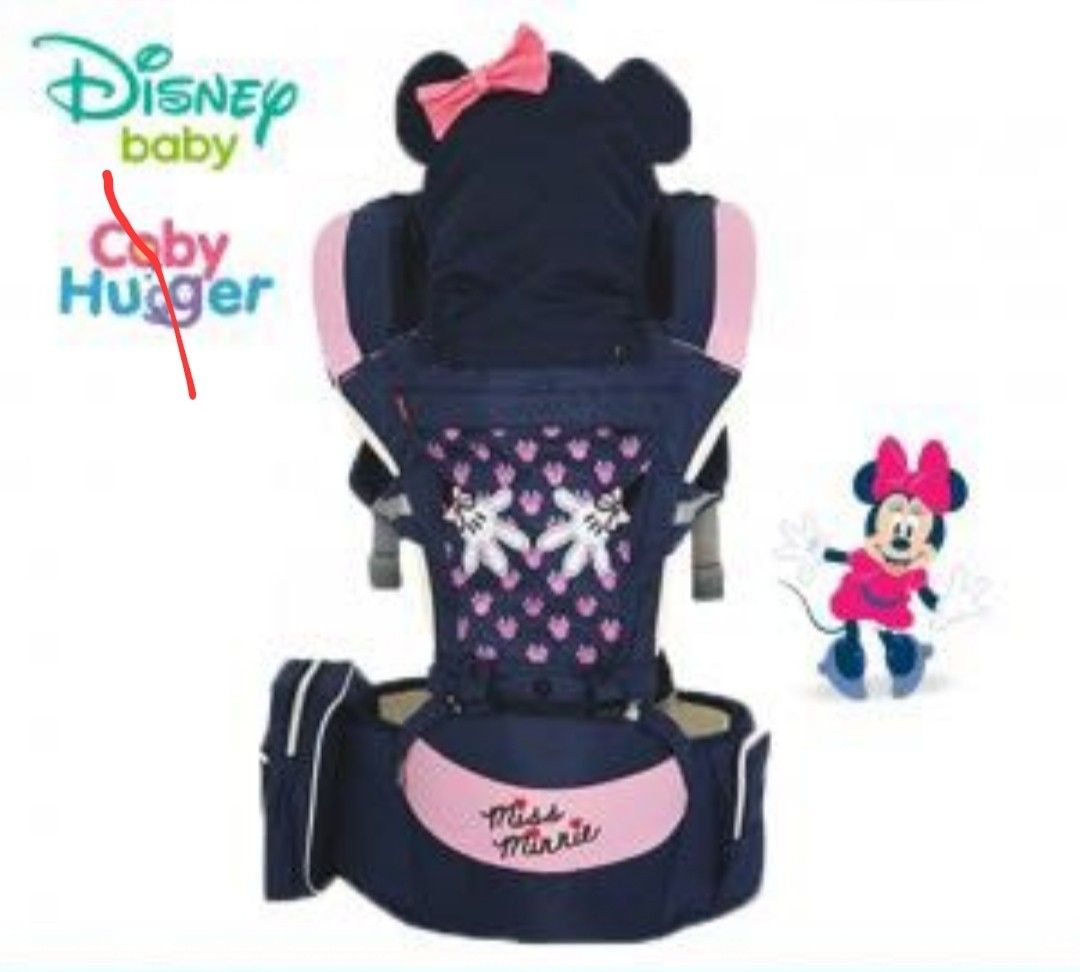 Disney Baby Carrier Breathable Ergonomic Minnie Cartoon Hipseat for