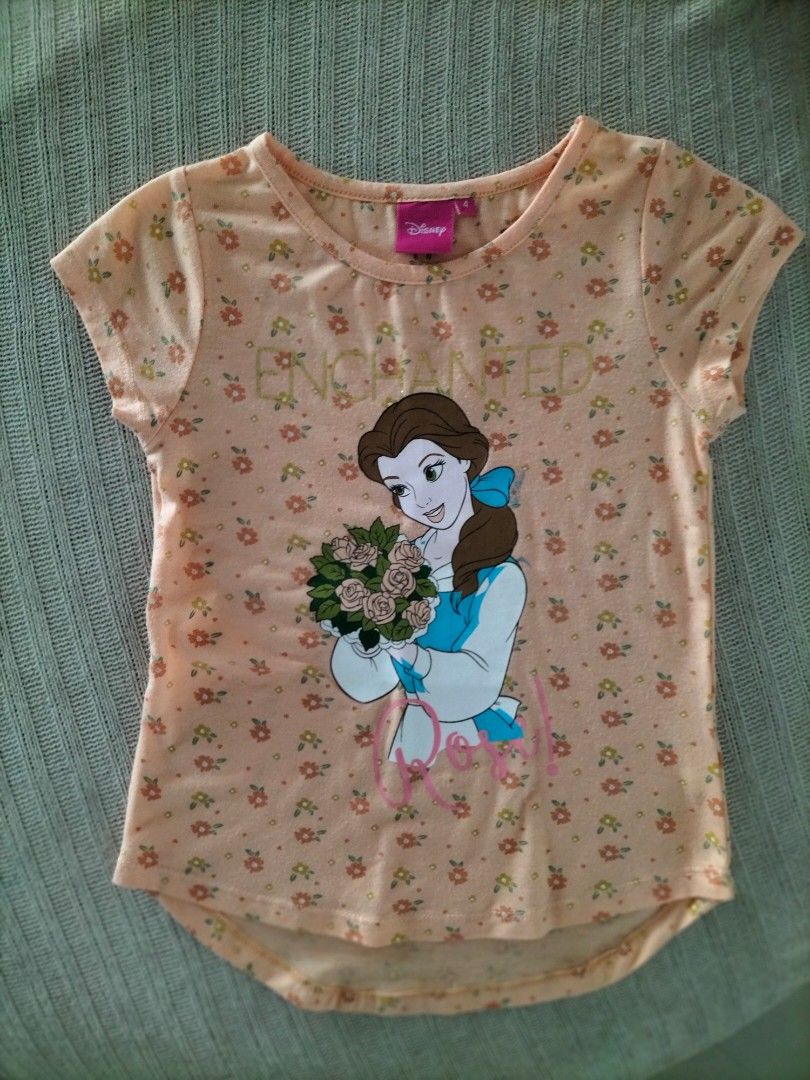 Girls disney tops hot sale