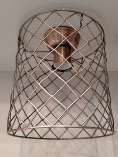 DIY Batten Fix - Mercator Ivan - Metal - Antique Copper Finish - 8529 (Bulb NOT Included)
