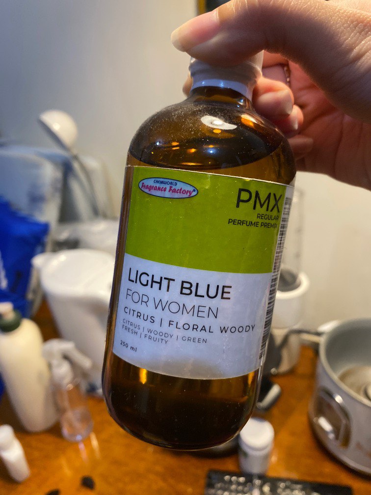 Dolce and gabbana light blue dupe perfume premix cologne chemworld