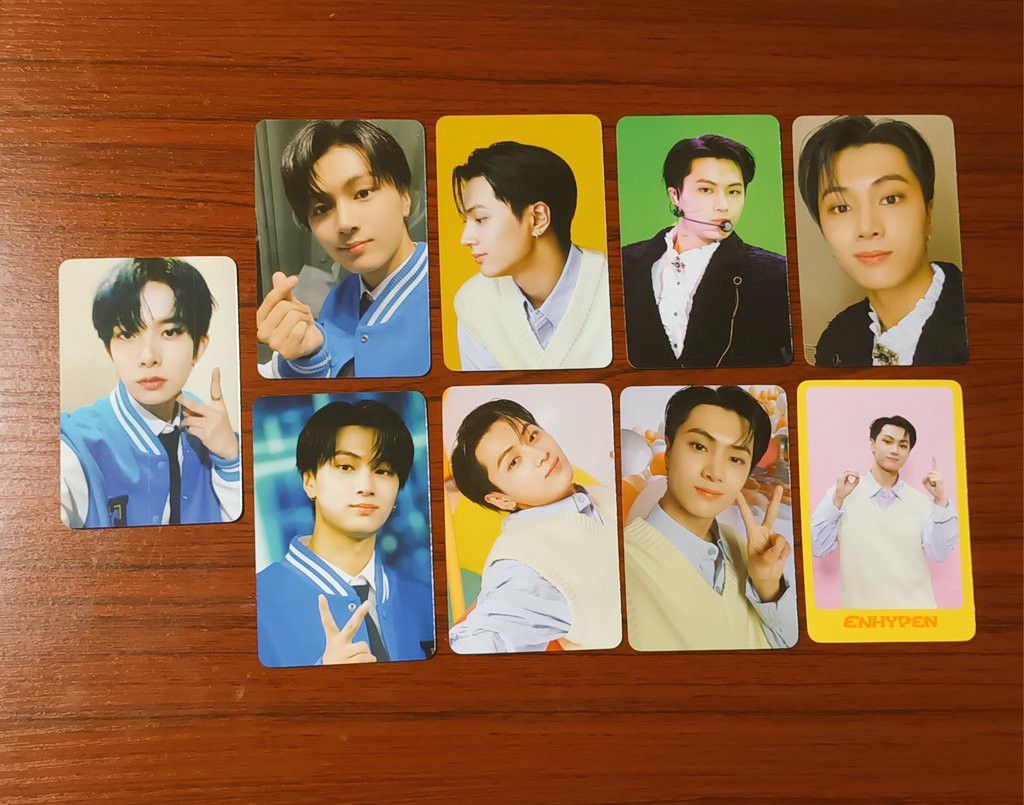 ENHYPEN Dicon Mini Photocards (Member Set), Hobbies & Toys, Memorabilia ...