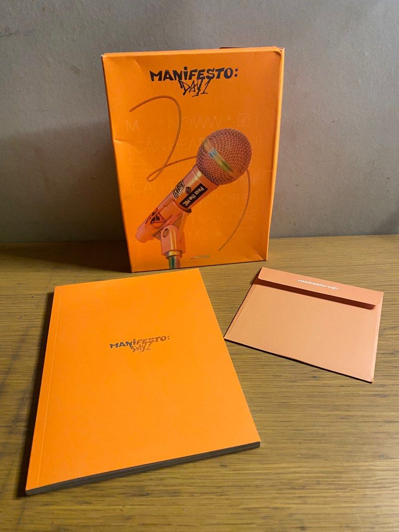 Enhypen Manifesto Day1 (Standard M ver) Unsealed Album, Hobbies & Toys