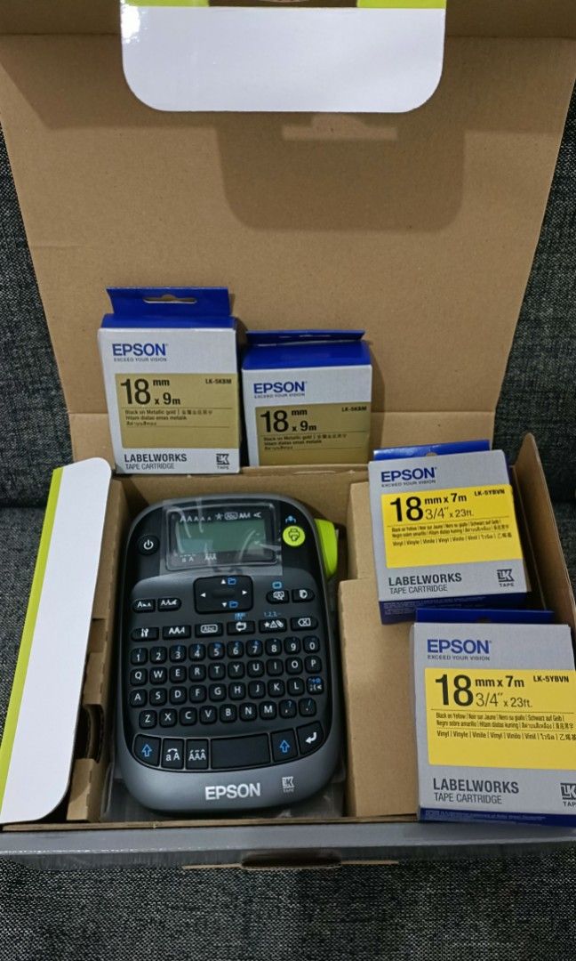 Epson label printer, Computers & Tech, Printers, Scanners & Copiers on