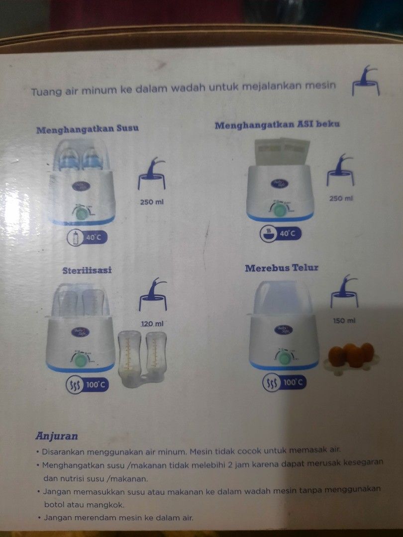 Menghangatkan asi dengan shop baby safe