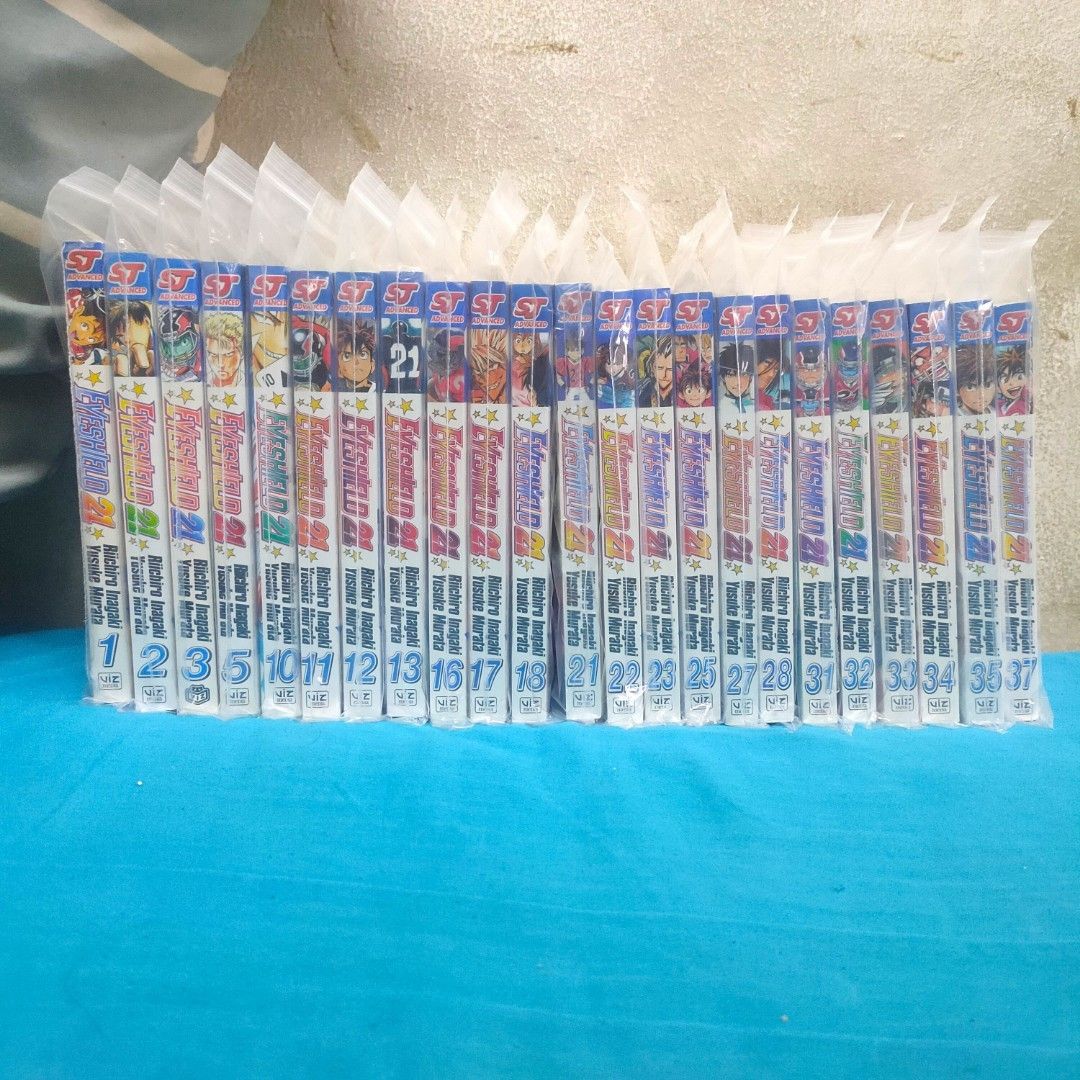 Eyeshield 21 Manga Original Viz Media, Hobbies & Toys, Books