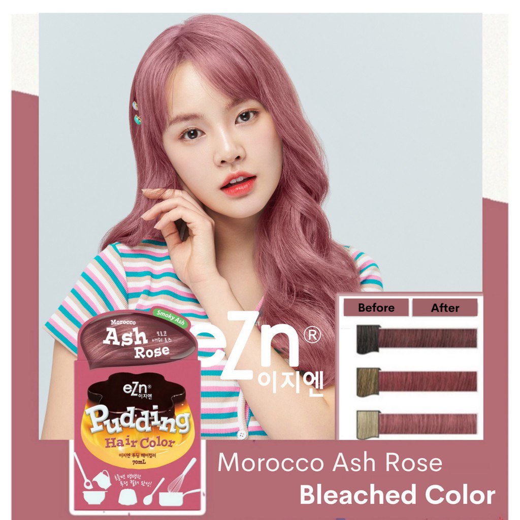 Ezn Morocco Ash Rose Pink Hair Dye Beauty Personal Care Hair on