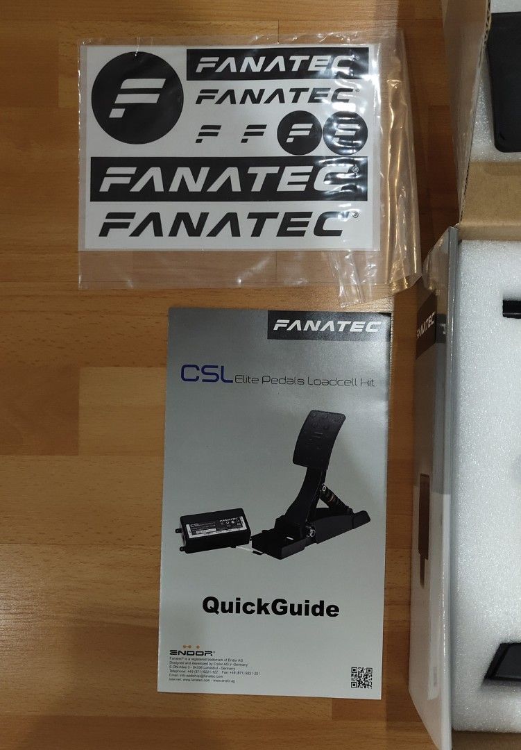 Fanatec Csl Elite Pedals + Loadcell Kit (Not Thrustmaster Simagic Moza