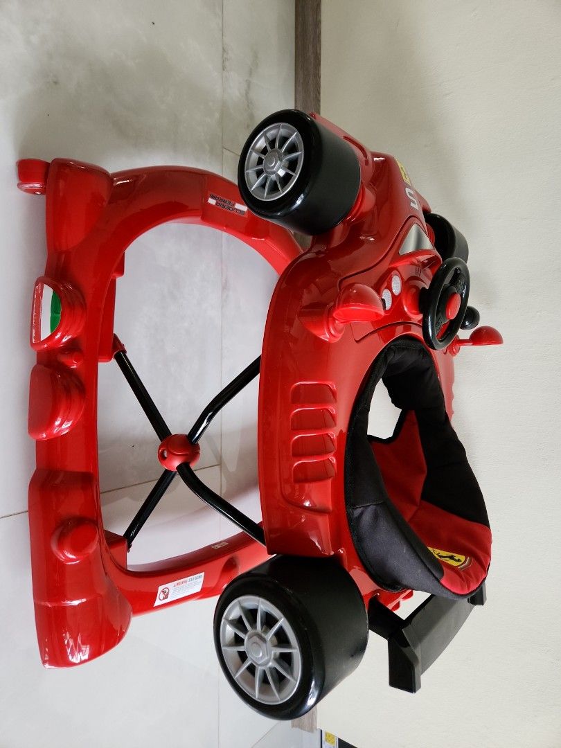 Ferrari Baby walker ALMOST NEW, Babies & Kids, Infant Playtime on Carousell
