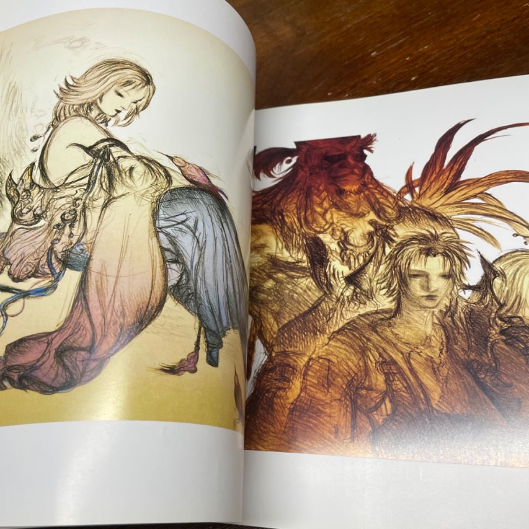 Final Fantasy 天野喜孝篇最終幻想20周年珍藏畫集, 興趣及遊戲, 書本 