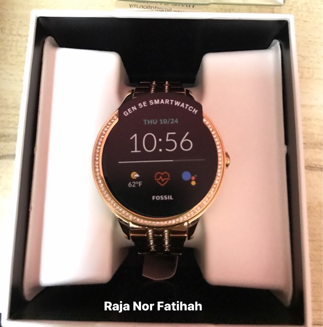 Fossil Smartwatch Women Rosegold Strap Besi Women s Fashion
