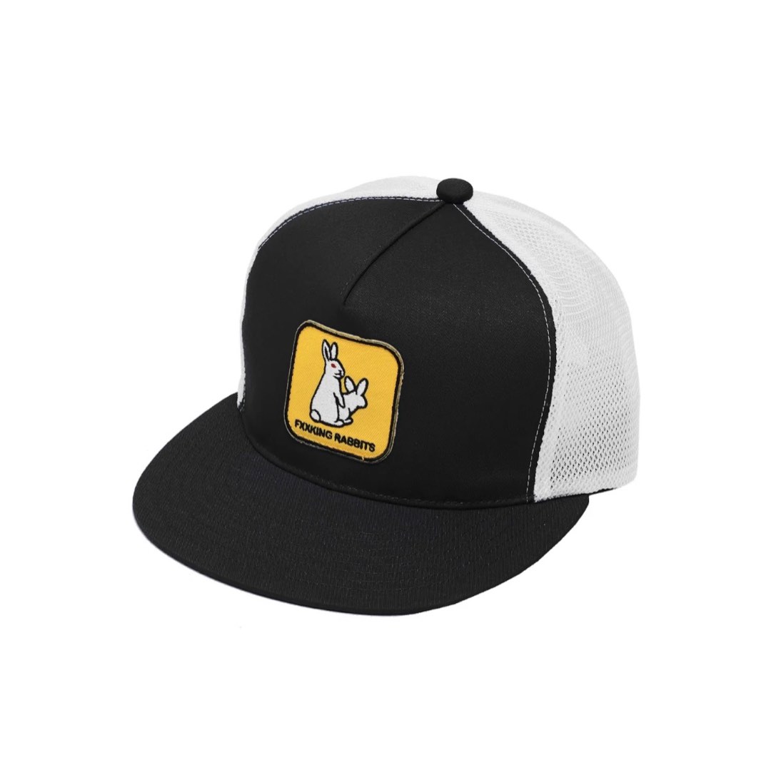 完売商品！#FR2 Logo Embroidery Six panel White Cap 