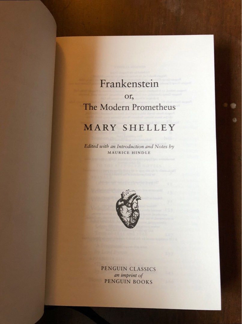 Frankenstein Penguin Clothbound Classics by Mary Shelly Book Novel