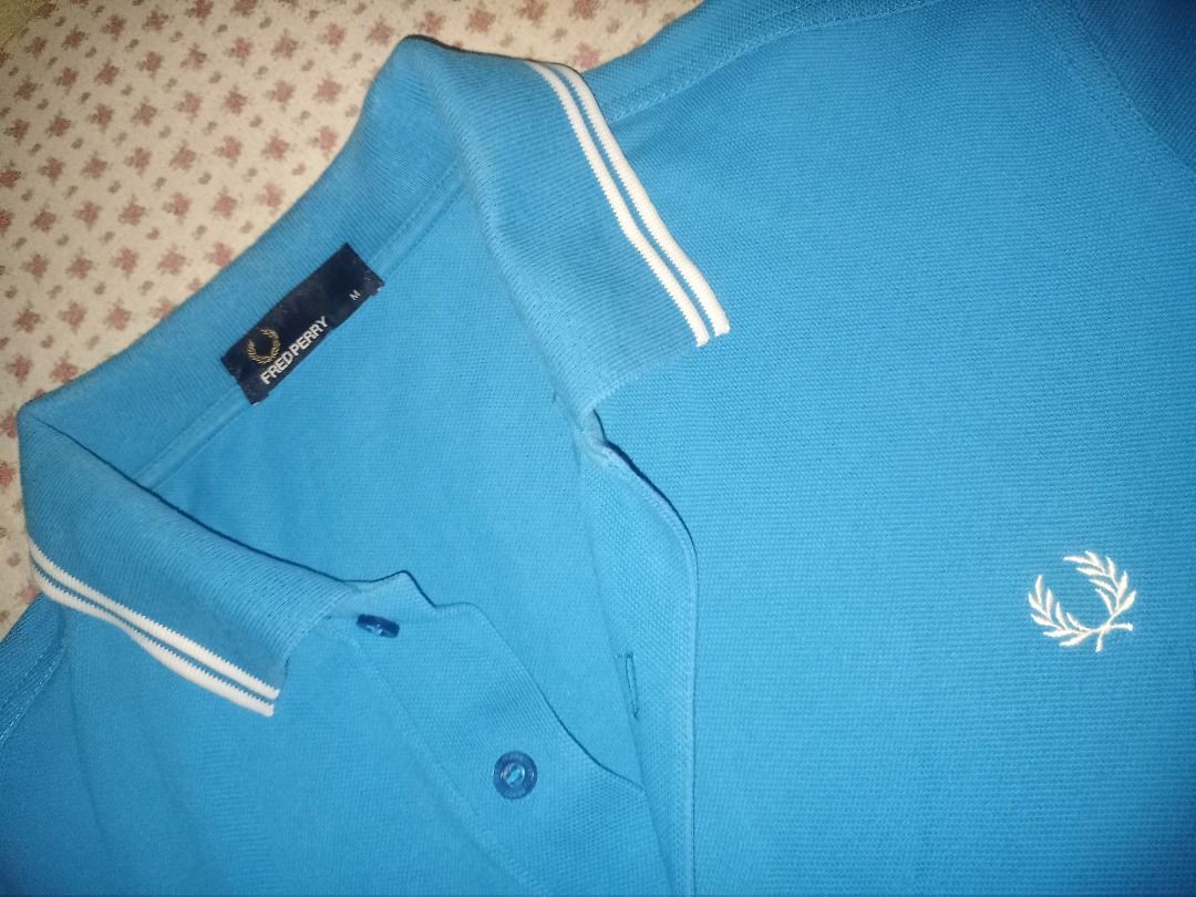 Fred Perry (Category: Tshirts & Polo Shirts ) located in Manila. Submitted by da666ul (Listing ID 1211668400, Image 3). Description: Like New Fred Perry Size M Turquoise .
