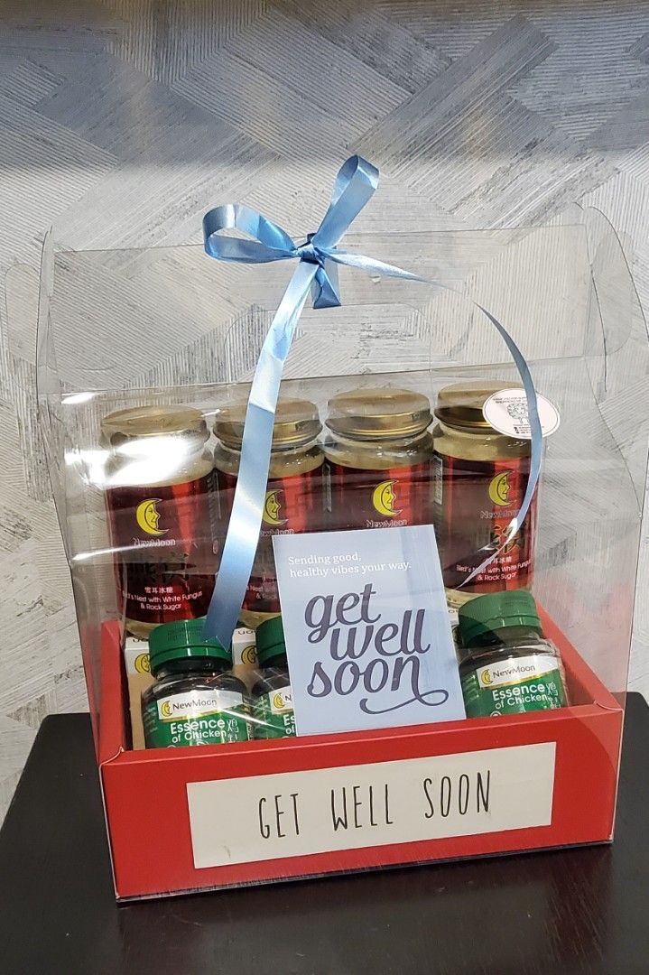 *FREE DELIVERY* Congratulations & Get Well Soon Hamper (Bird Nest + Chicken Essence), Food