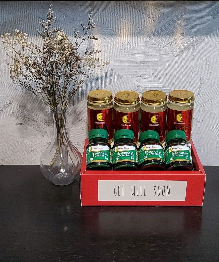 *FREE DELIVERY* Congratulations & Get Well Soon Hamper (Bird Nest + Chicken Essence), Food