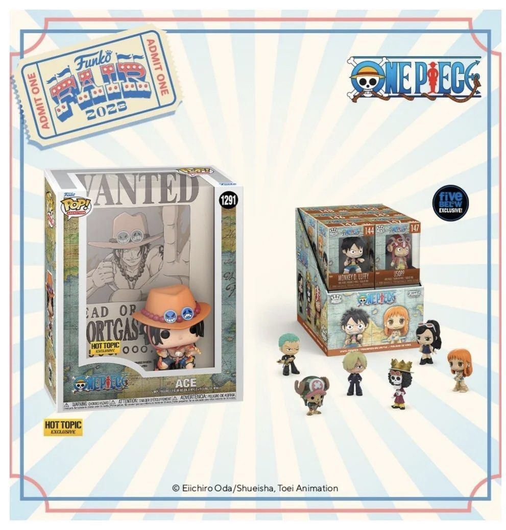 PRÉ VENDA: Funko Pop! Anime One Piece Series 2 (Set com 4 Pops