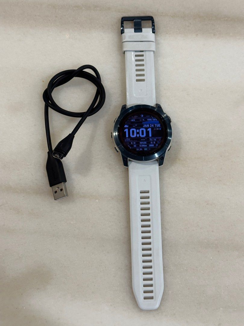 Garmin fenix mineral hotsell blue