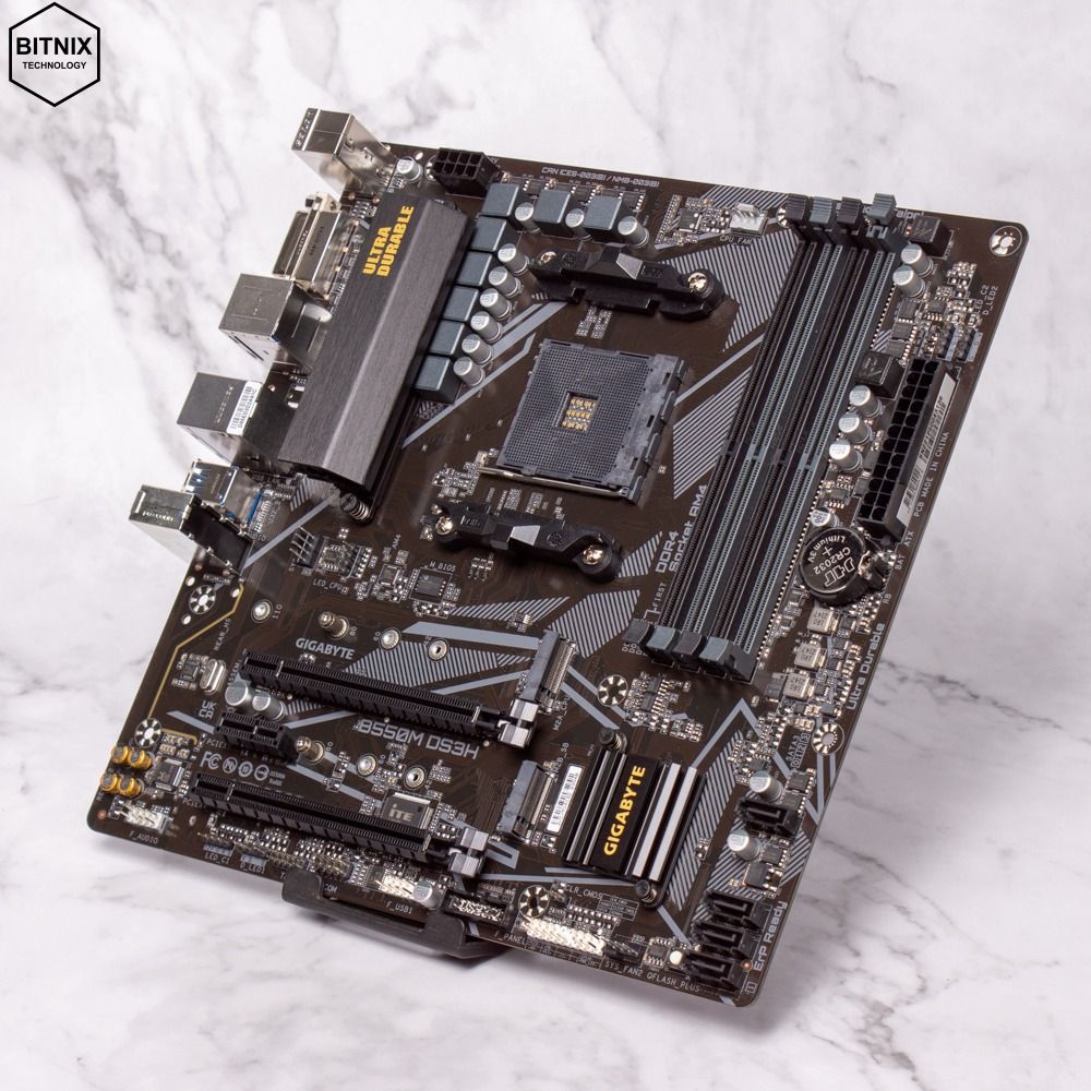 GIGABYTE B550M DS3H MATX MOTHERBOARD, Computers & Tech, Parts & Accessories, Computer Parts on