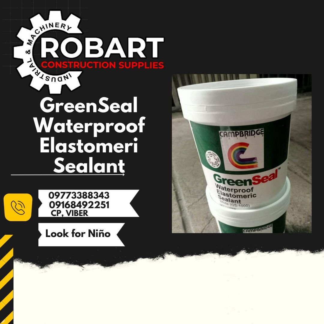 GreenSeal Waterproof Elastomeri Sealant, Commercial & Industrial ...
