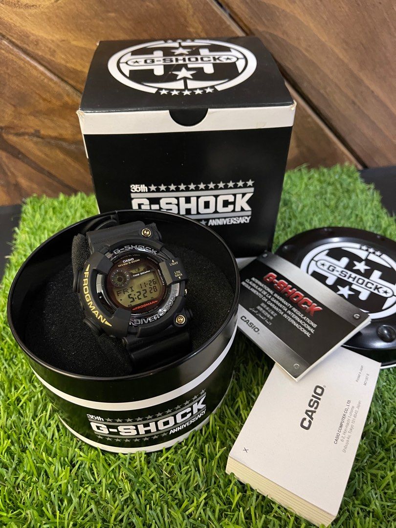 G SHOCK GF 8235 1DBR LIMITED EDITION FROGMAN 35TH ANNIVERSARY