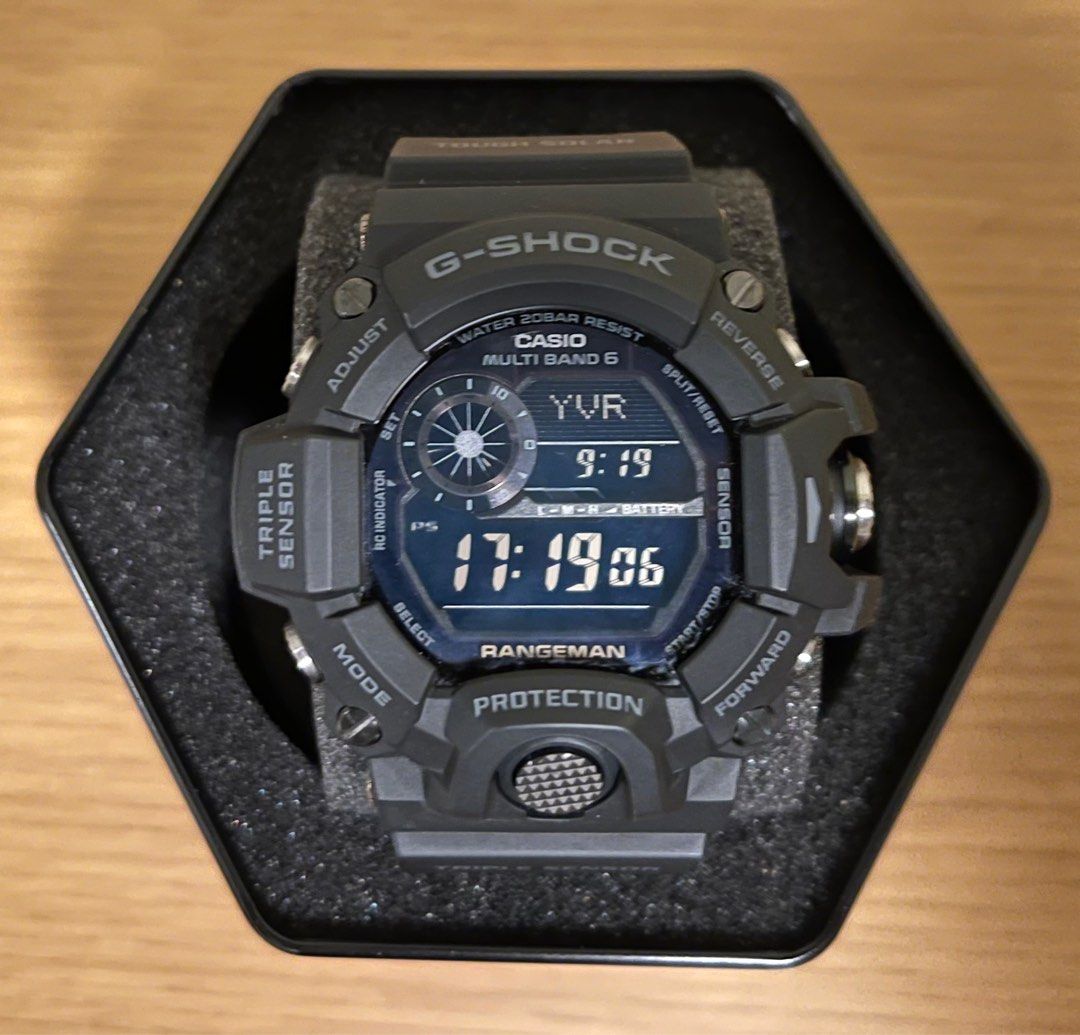 G Shock Rangeman GW 9400 1BDR Blackout Edition