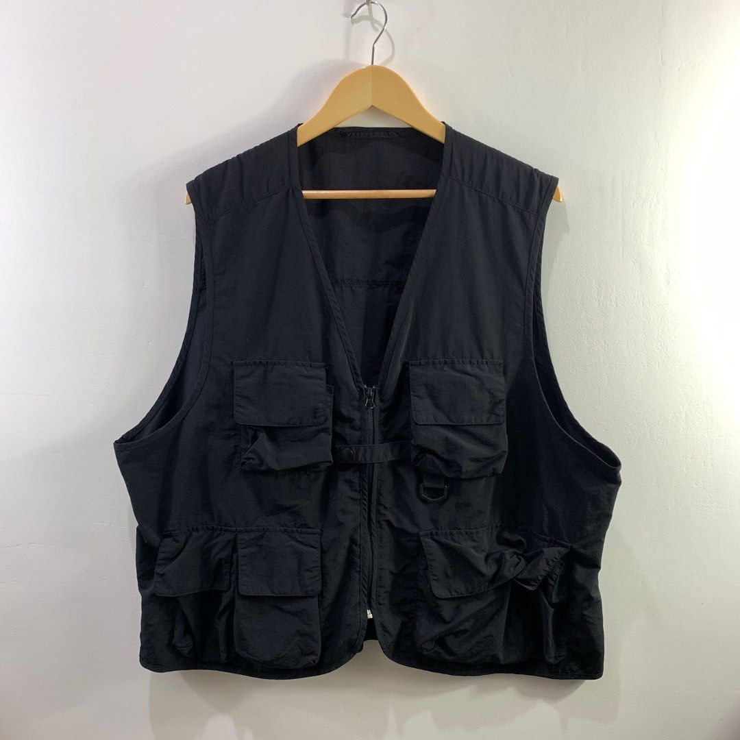 GU by Uniqlo Tactical Multipocket Cargo Vest, Men's Fashion, Tops ...