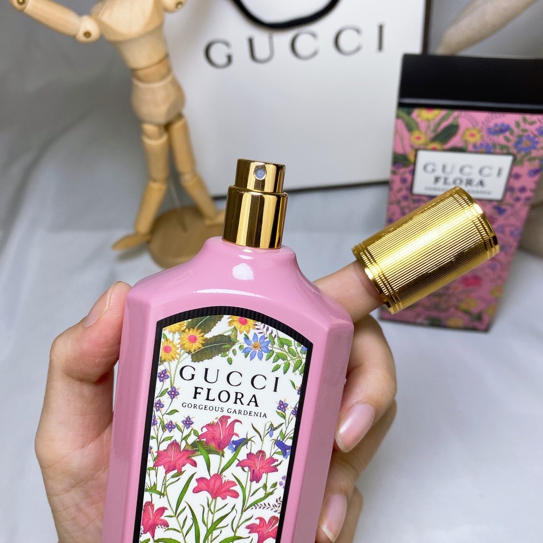 GUCCI FLORA GORGEOUS GARDENIA EDP 100ML 2021, Beauty & Personal Care ...