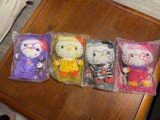 HELLO KITTY PLUSHIE IN MCDONALD's SUIT