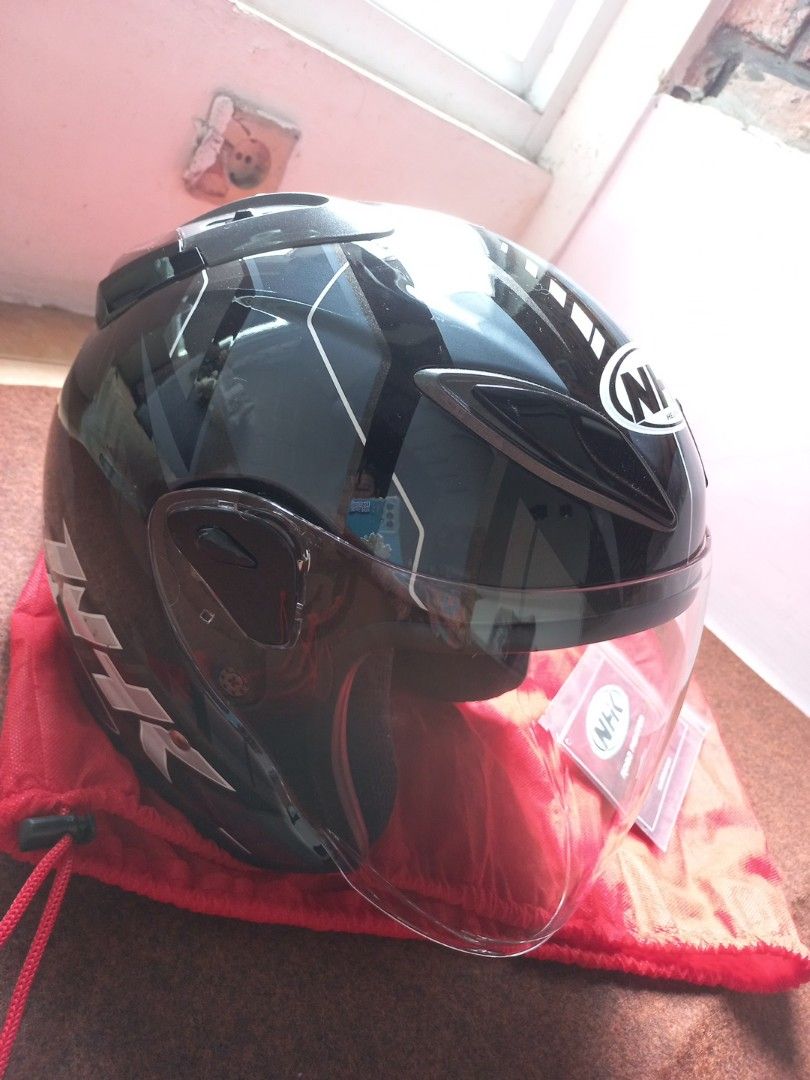 Helm half face nhk terbaru sales