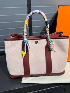 HERMES GARDEN PARTY SMALL 25 cm, Luxury, Bags & Wallets on Carousell