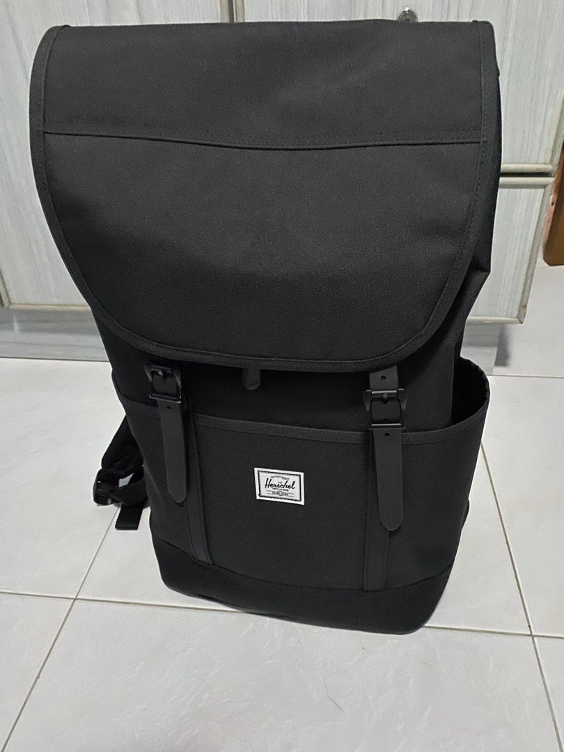 Authentic Herschel Retreat Pro Backpack Black with warranty, Men's
