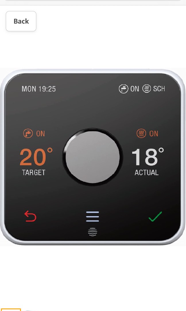 Hive Thermostat for Heating & Hot Water with Hive Hub Energy Saving