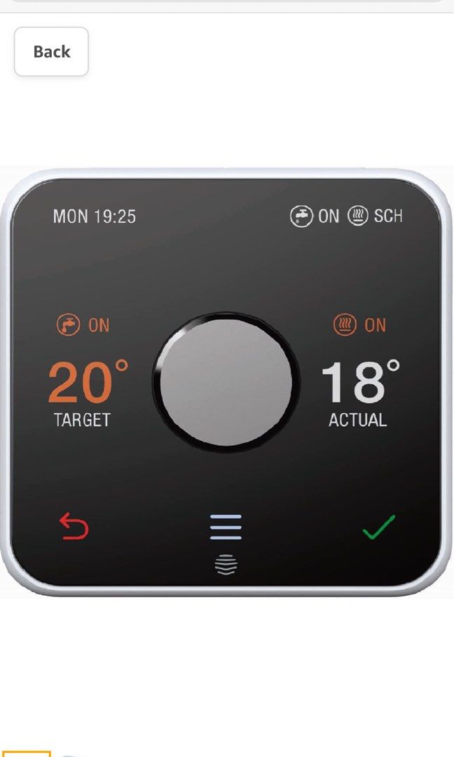 Hive Thermostat for Heating & Hot Water with Hive Hub Energy Saving