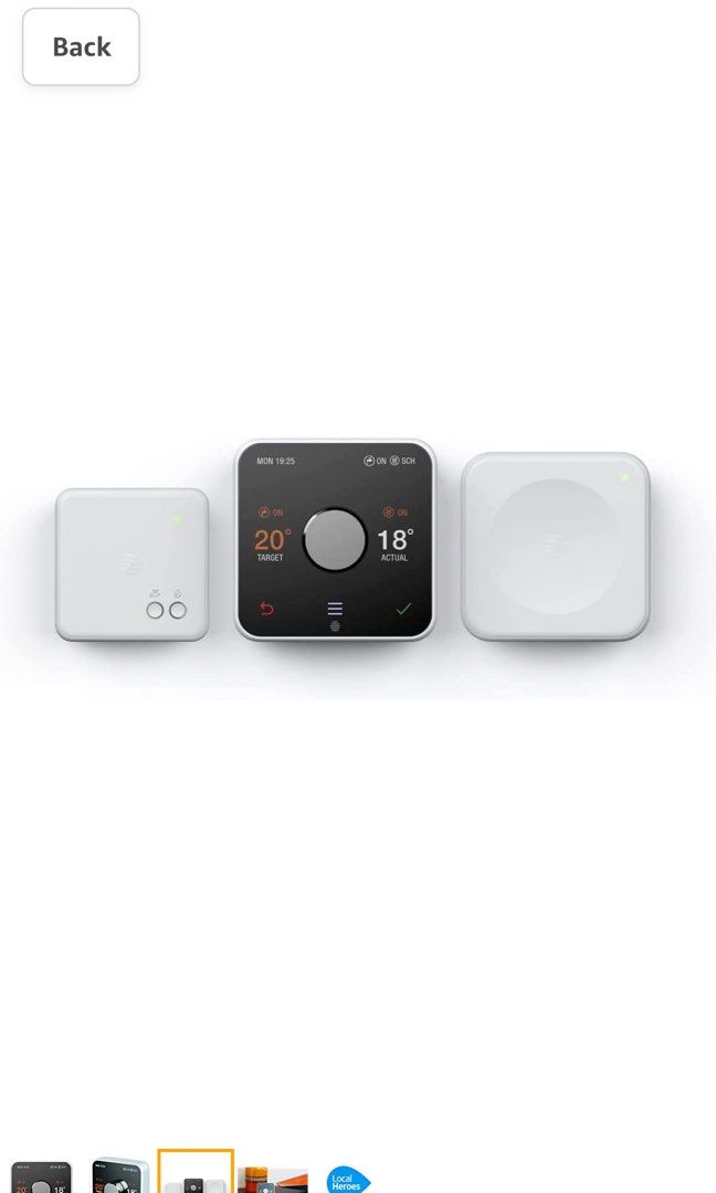 Hive Thermostat for Heating & Hot Water with Hive Hub Energy Saving