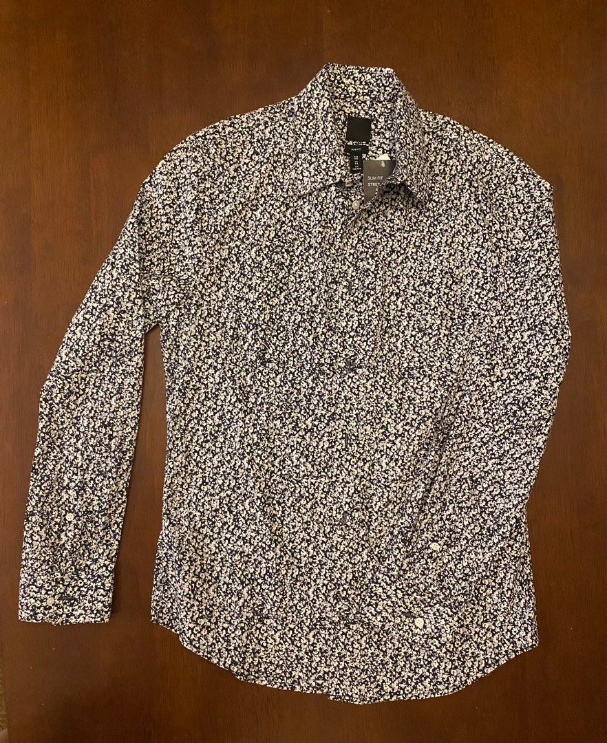 H&m hotsell stretch shirt