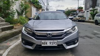 Honda Civic 1.8E Automatic Silver Push Start 2Keys Auto
