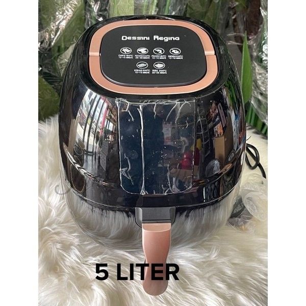 Huat88 AIRFRYER DESSINI REGINA 5l DIGITAL, TV & Home Appliances