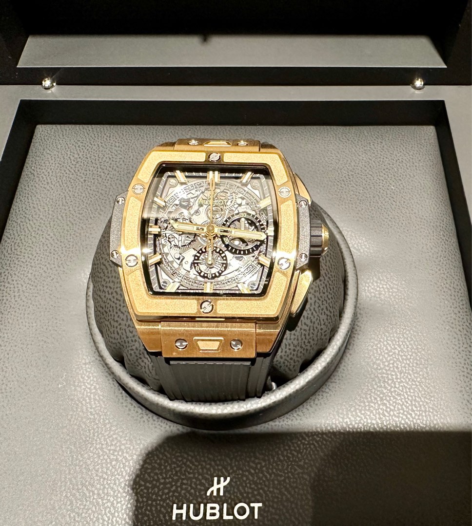 Hublot Spirit Of Big Bang Yellow Gold Luxury Watches on Carousell