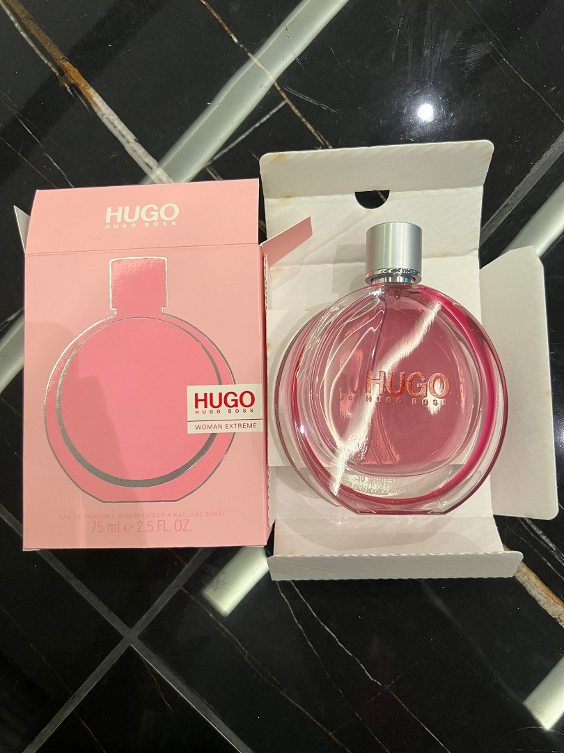 HUGO WOMAN EXTREME 75ML EAU DE PARFUM, Beauty & Personal Care, Fragrance &  Deodorants on Carousell